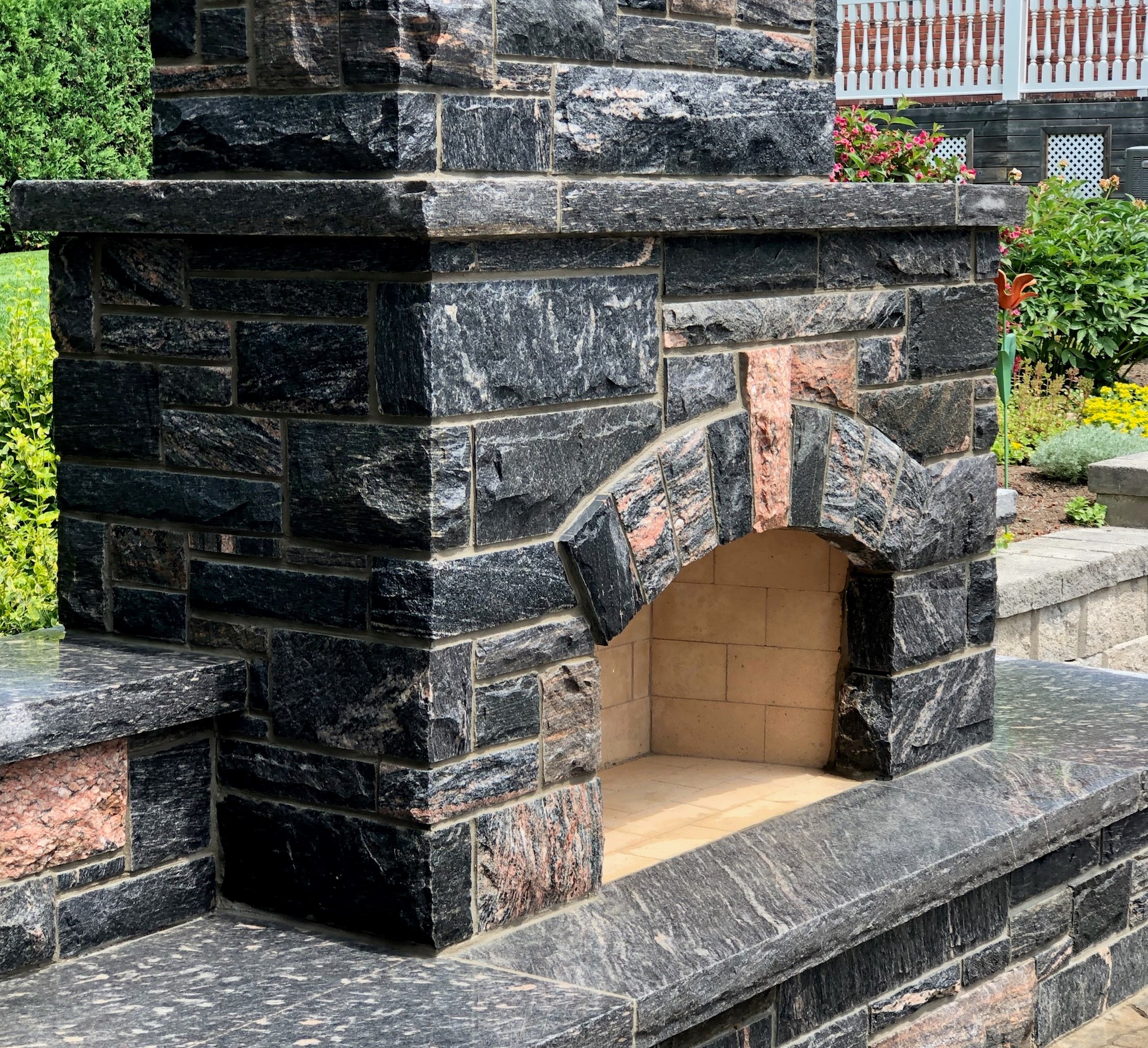 granite fireplace3